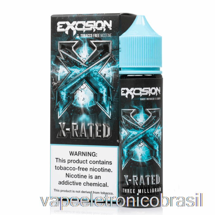 Vape Recarregável Classificado Como X - Excisão - Alt Zero - 60ml 0mg